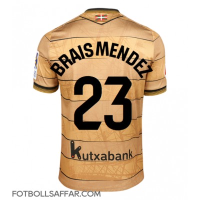 Real Sociedad Brais Mendez #23 Bortatröja 2024-25 Kortärmad Real Sociedad Brais Mendez #23 Bortatröja 2024-25 Kortärmad